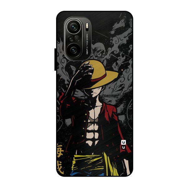 Dark Luffy Art Metal Back Case for Mi 11x