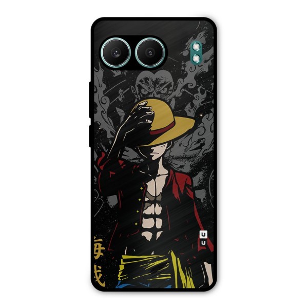 Dark Luffy Art Metal Back Case for OnePlus Nord 4