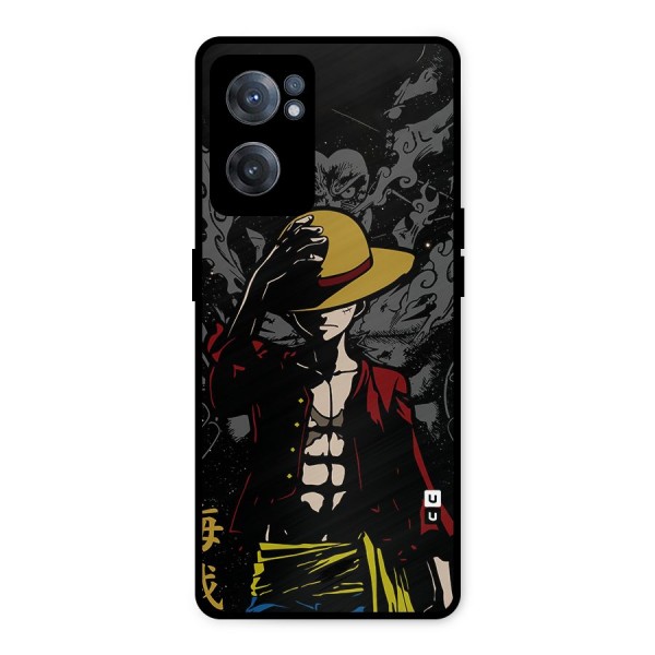 Dark Luffy Art Metal Back Case for OnePlus Nord CE 2 5G