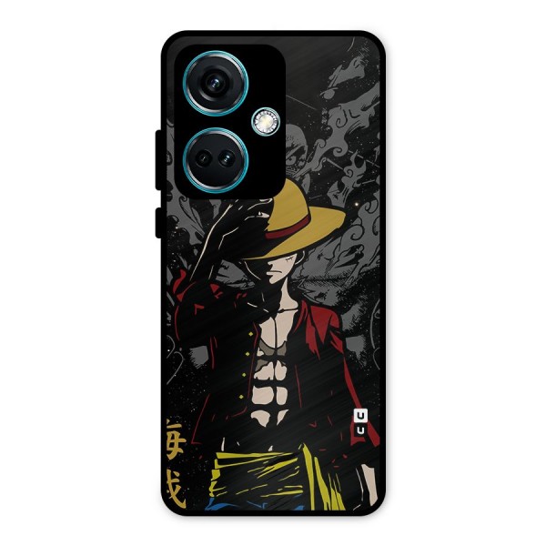 Dark Luffy Art Metal Back Case for OnePlus Nord CE 3 5G