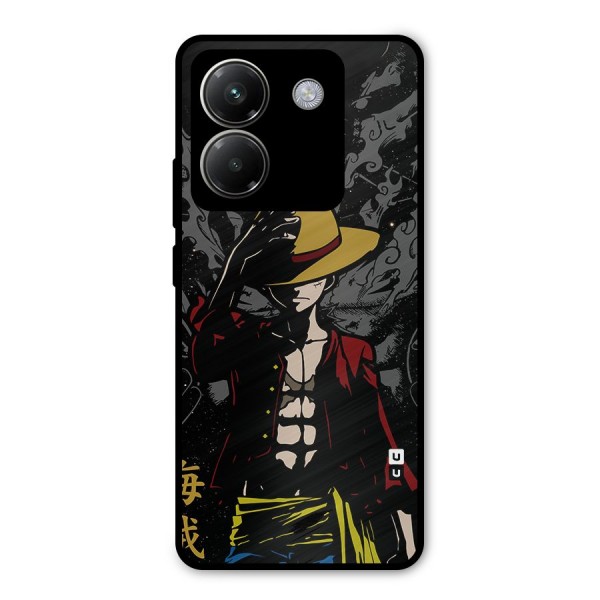 Dark Luffy Art Metal Back Case for Poco M7 Pro 5G