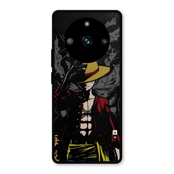 Dark Luffy Art Metal Back Case for Realme 11 Pro