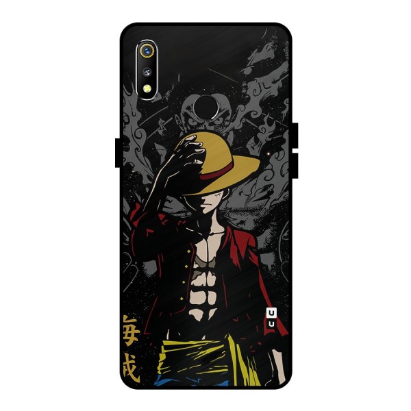 Dark Luffy Art Metal Back Case for Realme 3