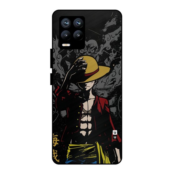 Dark Luffy Art Metal Back Case for Realme 8 Pro