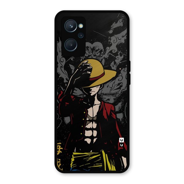 Dark Luffy Art Metal Back Case for Realme 9i