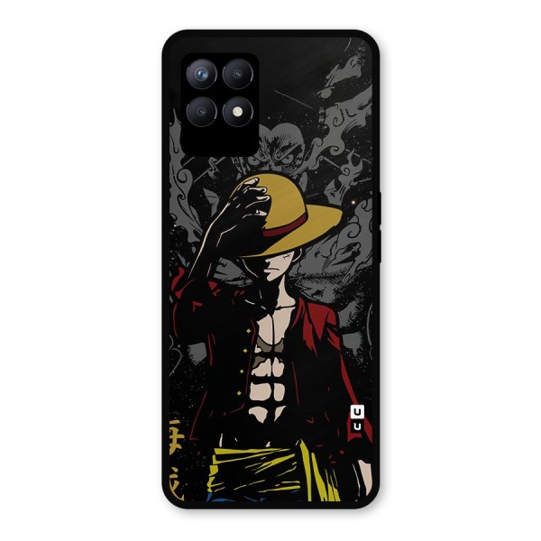 Dark Luffy Art Metal Back Case for Realme Narzo 50