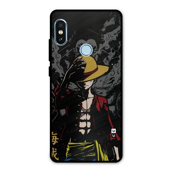 Dark Luffy Art Metal Back Case for Redmi Note 5 Pro