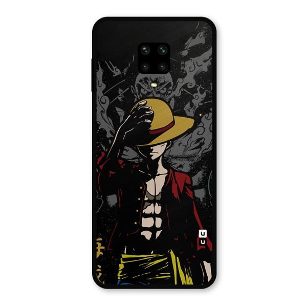 Dark Luffy Art Metal Back Case for Redmi Note 9 Pro Max