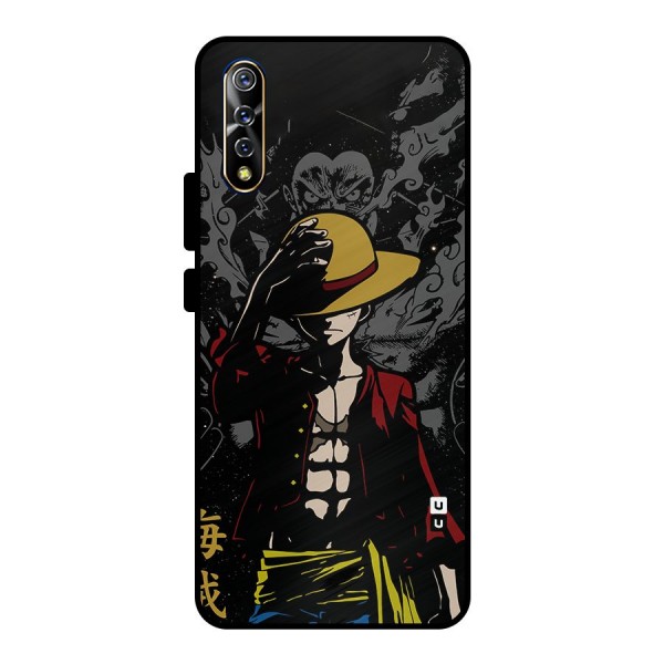 Dark Luffy Art Metal Back Case for Vivo S1