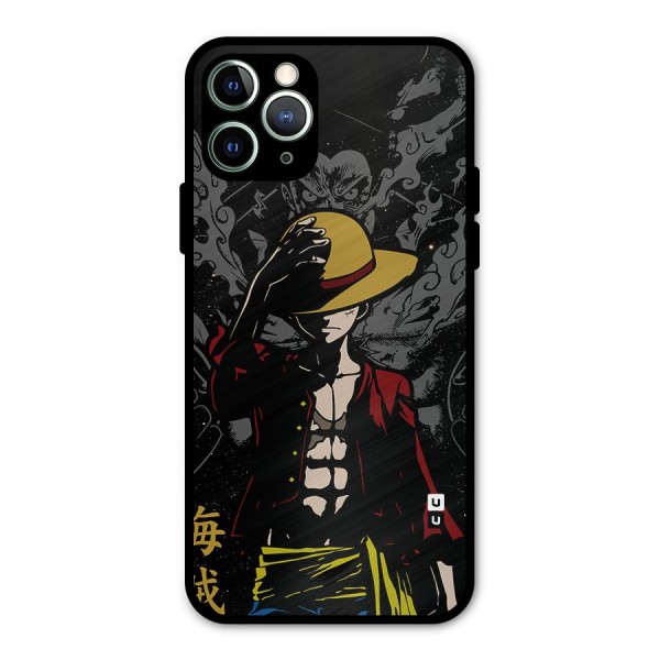 Dark Luffy Art Metal Back Case for iPhone 11 Pro Max