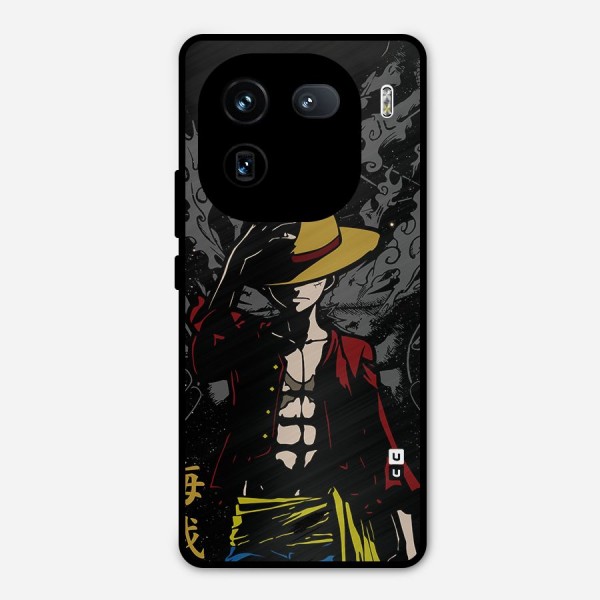 Dark Luffy Art Metal Back Case for iQOO 12