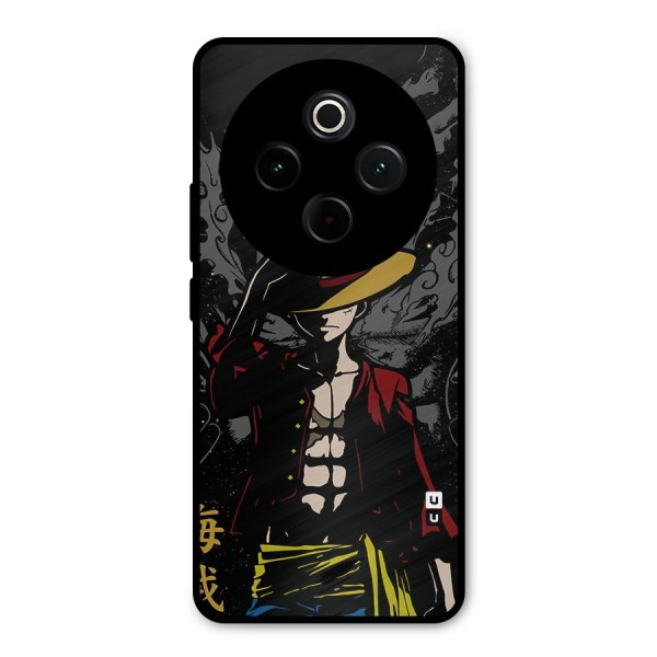 Dark Luffy Art Metal Back Case for iQOO Z10
