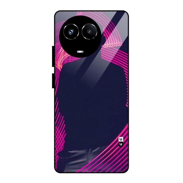 Dark Night DJ Glass Back Case for Realme 11X