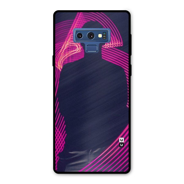 Dark Night DJ Metal Back Case for Galaxy Note 9