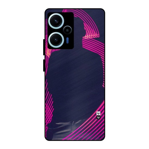Dark Night DJ Metal Back Case for Poco F5