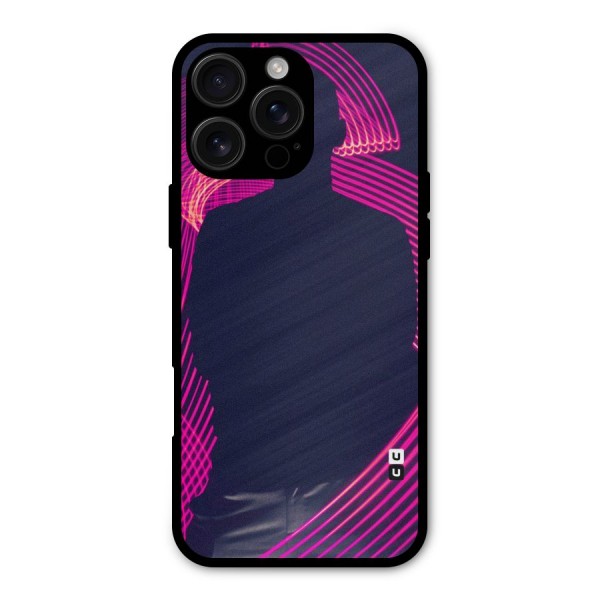 Dark Night DJ Metal Back Case for iPhone 16 Pro Max