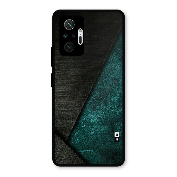 Dark Olive Green Metal Back Case for Redmi Note 10 Pro