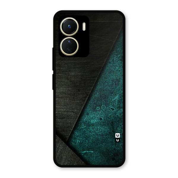 Dark Olive Green Metal Back Case for Vivo T2x