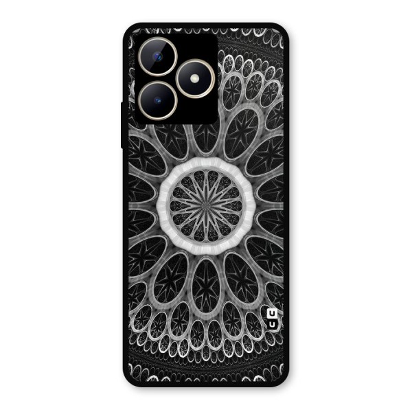 Dark Pattern Art Metal Back Case for Realme C53