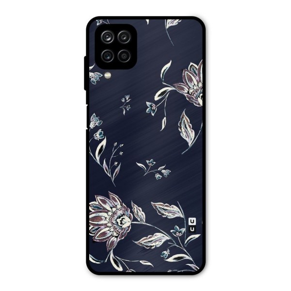 Dark Petals Metal Back Case for Galaxy A12
