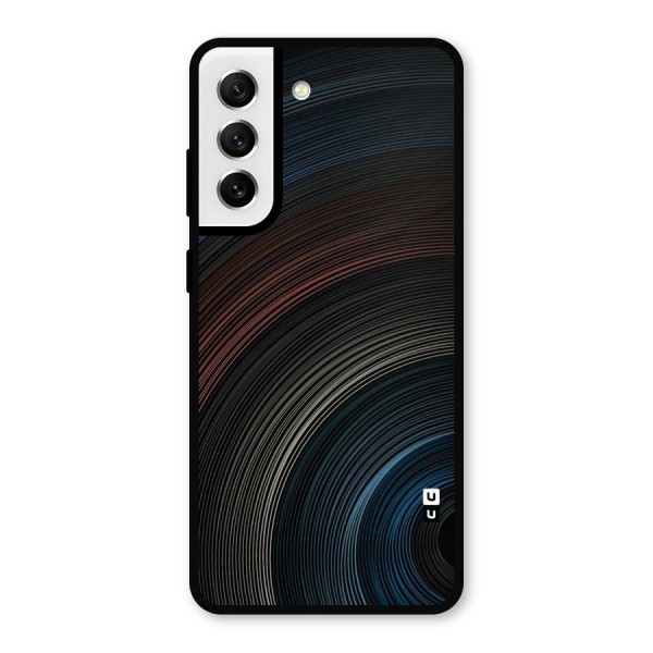 Dark Shade Swirls Metal Back Case for Galaxy S21 FE 5G
