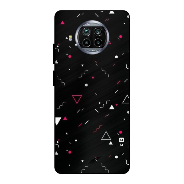 Dark Shapes Design Metal Back Case for Mi 10i