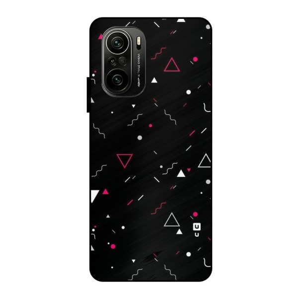 Dark Shapes Design Metal Back Case for Mi 11X Pro
