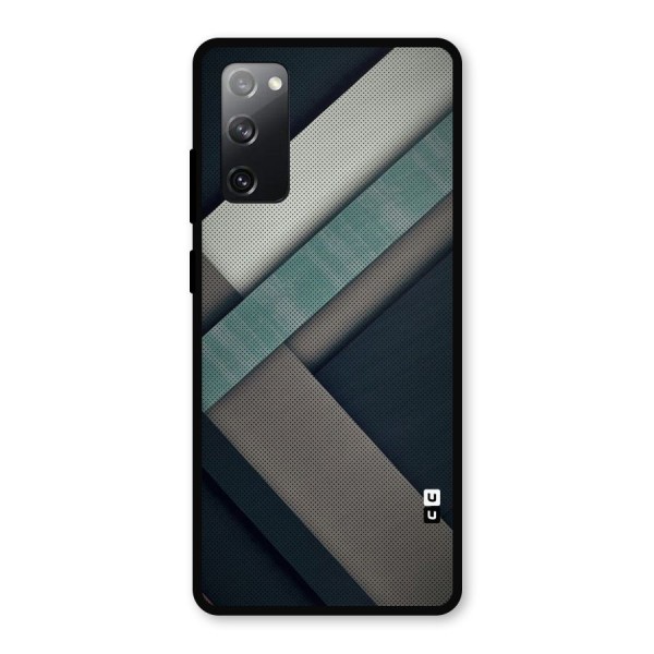 Dark Stripes Metal Back Case for Galaxy S20 FE 5G
