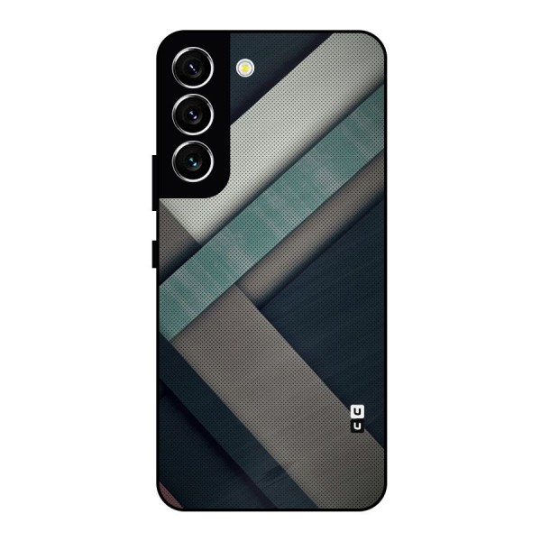 Dark Stripes Metal Back Case for Galaxy S22 5G