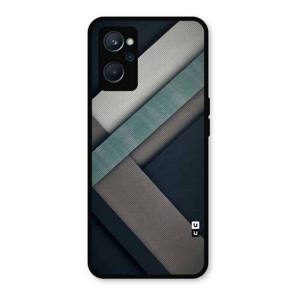 Dark Stripes Metal Back Case for Realme 9i