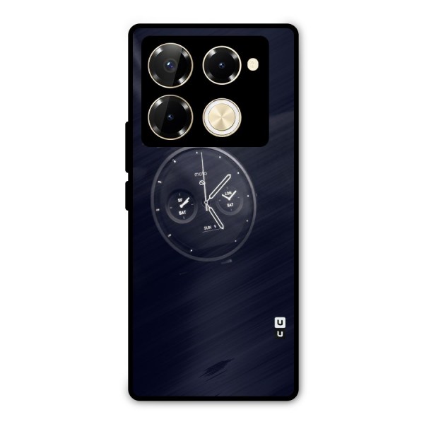 Dark Watch Metal Back Case for Infinix Note 40 Pro Plus