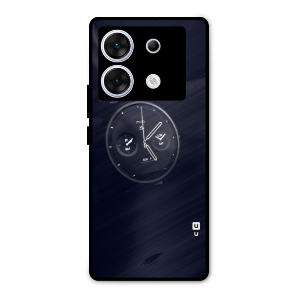 Dark Watch Metal Back Case for Infinix Zero 30 5G