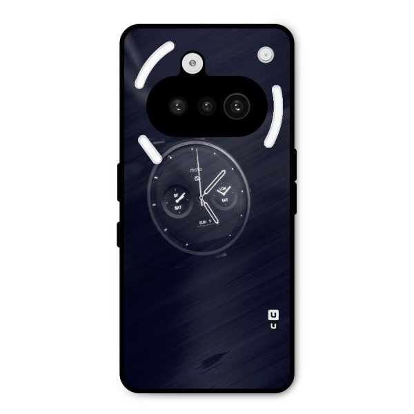 Dark Watch Metal Back Case for Nothing Phone 3a
