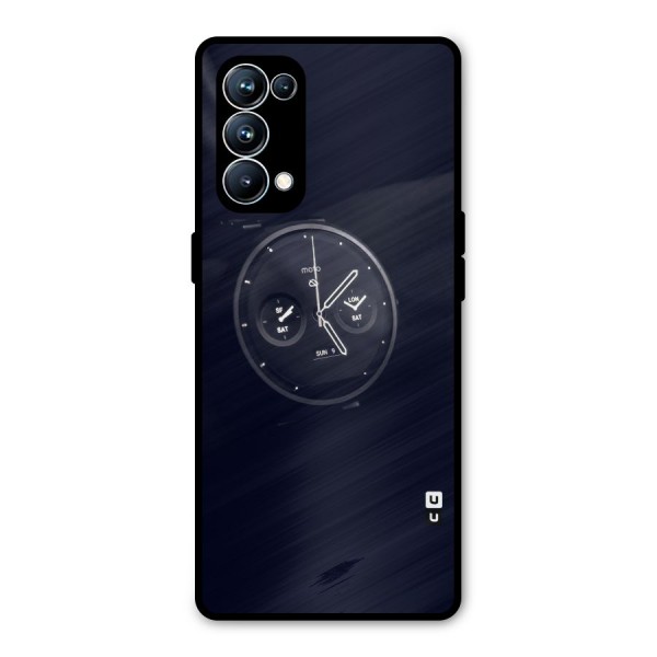 Dark Watch Metal Back Case for Oppo Reno5 Pro 5G