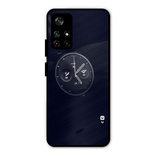Dark Watch Metal Back Case for Poco M4 Pro 5G