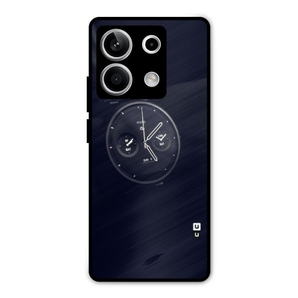 Dark Watch Metal Back Case for Redmi Note 13 5G