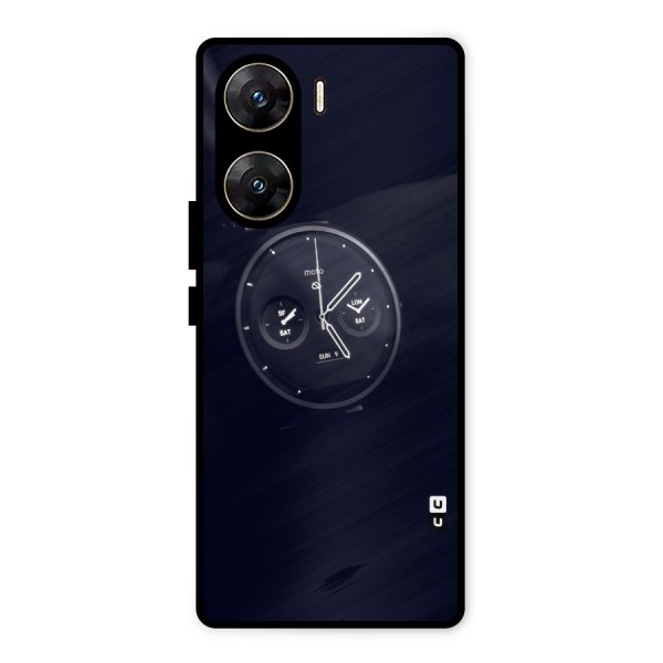 Dark Watch Metal Back Case for Vivo V29e