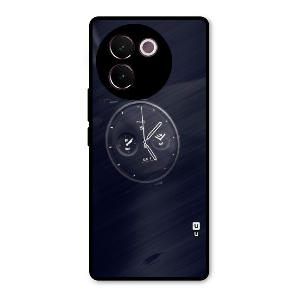 Dark Watch Metal Back Case for Vivo V30e