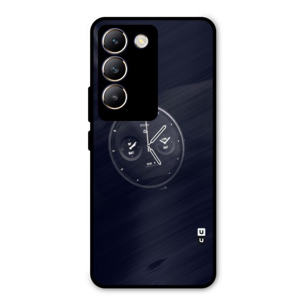 Dark Watch Metal Back Case for Vivo Y200e