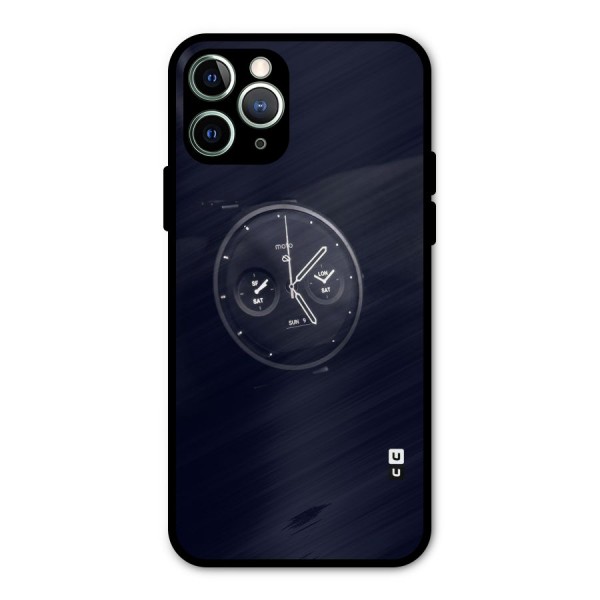 Dark Watch Metal Back Case for iPhone 11 Pro Max