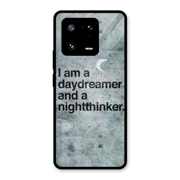 Day Dreamer Night Thinker Glass Back Case for Xiaomi 13 Pro