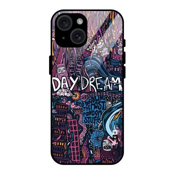 Daydream Design Glass Back Case for iPhone 15