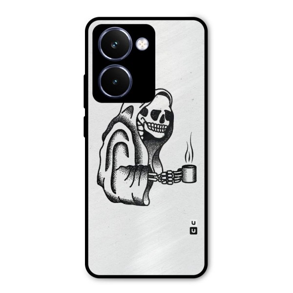 Dead But Coffee Metal Back Case for Realme P3 Ultra