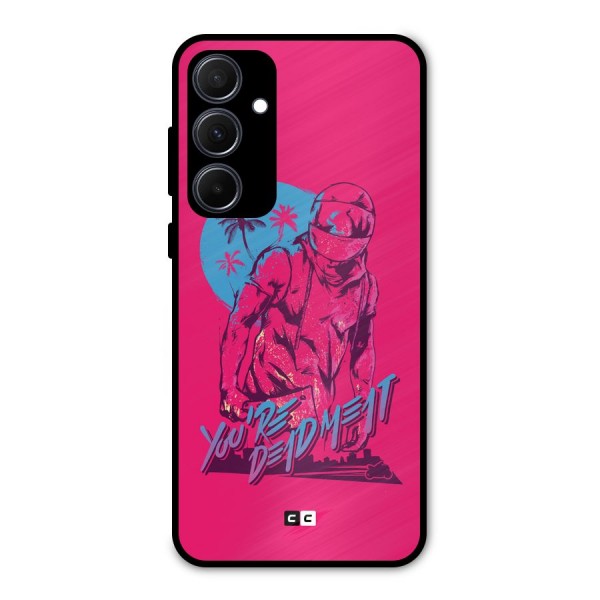 Dead Meat Metal Back Case for Galaxy A35