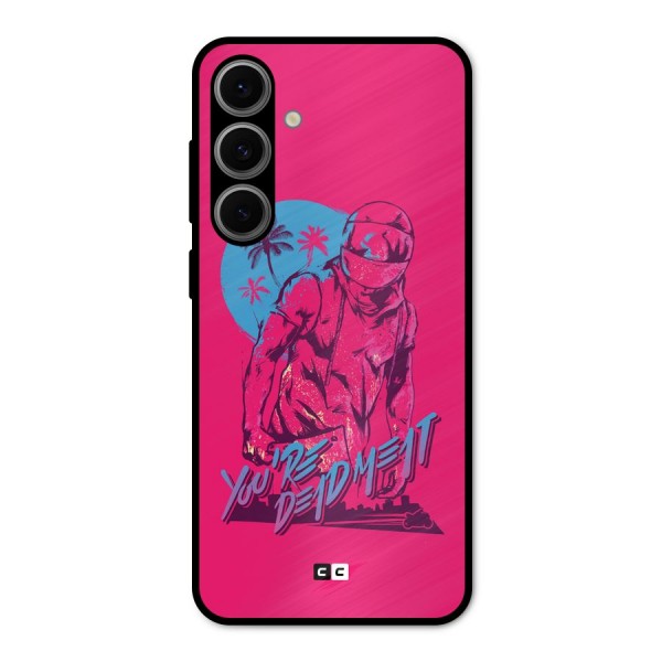 Dead Meat Metal Back Case for Galaxy S24 FE