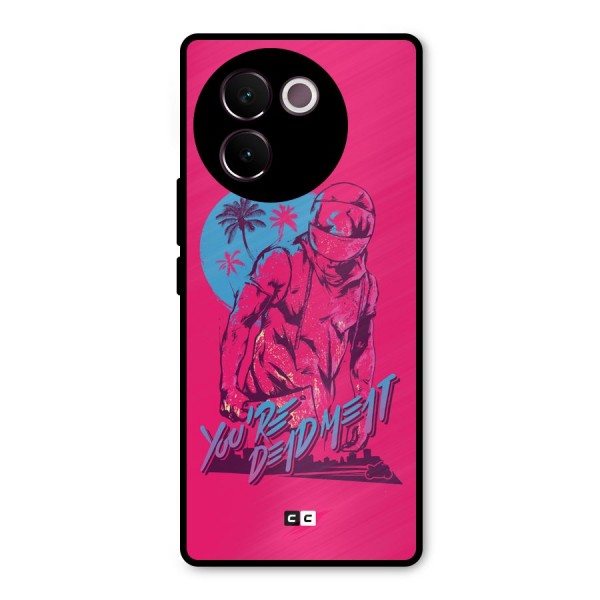Dead Meat Metal Back Case for Vivo V30e