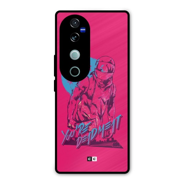 Dead Meat Metal Back Case for Vivo V40 Pro