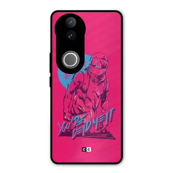 Dead Meat Metal Back Case for Vivo V50e