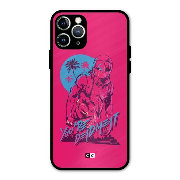 Dead Meat Metal Back Case for iPhone 11 Pro Max