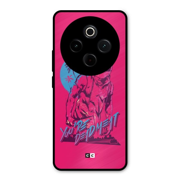 Dead Meat Metal Back Case for iQOO Z10